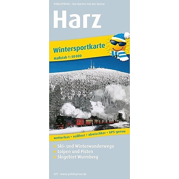 PublicPress Wintersportkarte Harz