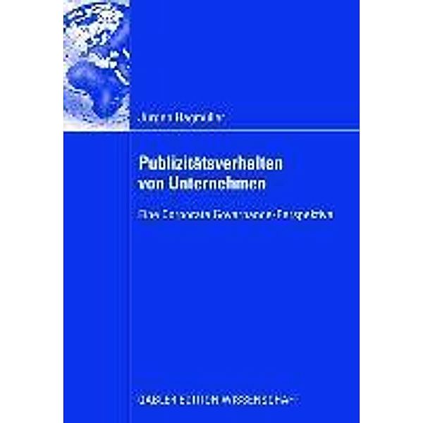 Publizitätsverhalten von Unternehmen, Jürgen Hagmüller