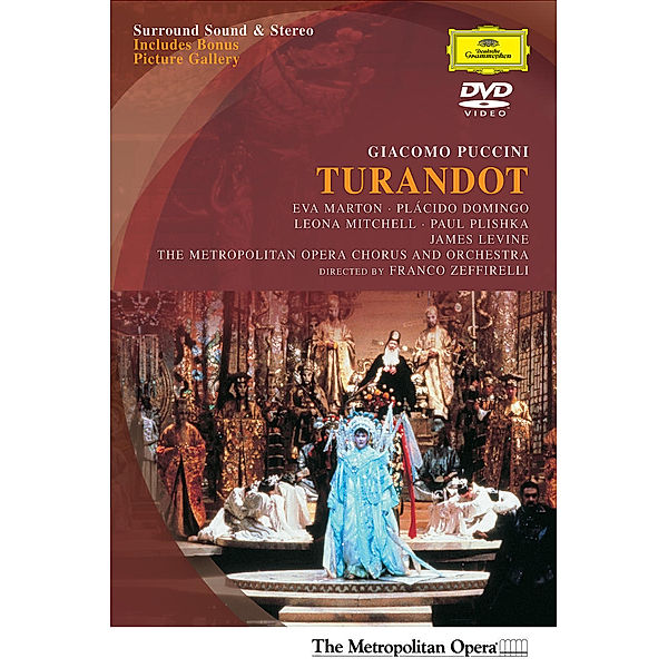 Puccini: Turandot, Marton, Mitchell, Domingo, Plishka, Levine, Moo