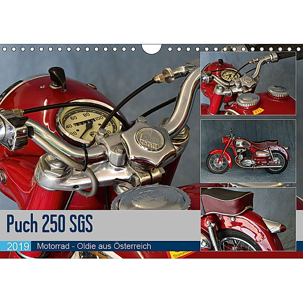 Puch 250 SGS Motorrad - Oldie aus Österreich (Wandkalender 2019 DIN A4 quer), Ingo Laue