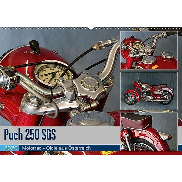 Puch 250 SGS Motorrad - Oldie aus Österreich (Wandkalender 2020 DIN A2 quer), Ingo Laue