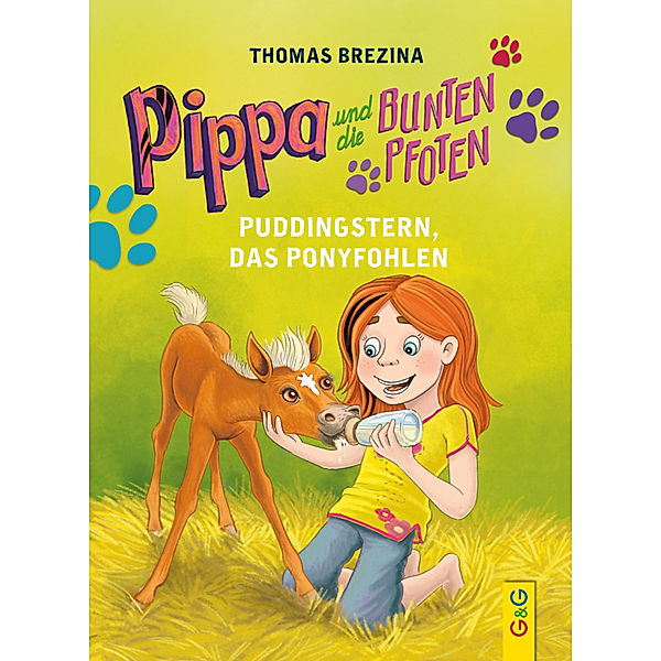 Puddingstern, das Ponyfohlen / Pippa und die bunten Pfoten Bd.3, Thomas Brezina