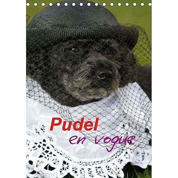 Pudel en vogue (Tischkalender 2020 DIN A5 hoch), Antje Lindert-Rottke