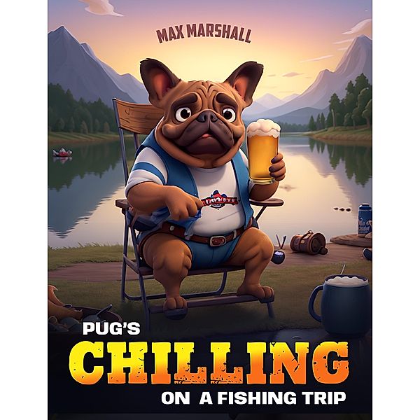 Pug's Chilling on a Fishing Trip, Max Marshall