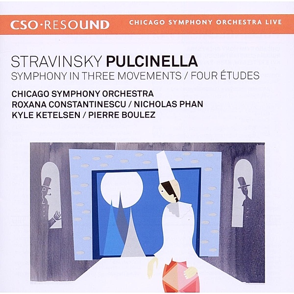 Pulcinella, Chicago So, Boulez