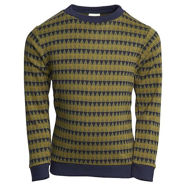 EN FANT Pullover JACQUARD in burnt olive