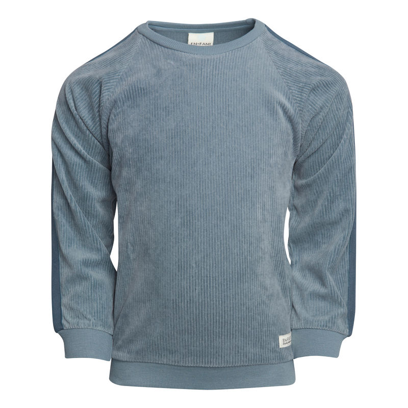 Pullover SOFT VELOUR in trooper