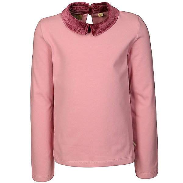 Le Big Pullover TYANA mit Kragen in rosa