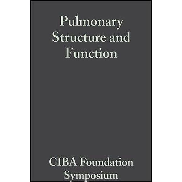 Pulmonary Structure and Function / Novartis Foundation Symposium