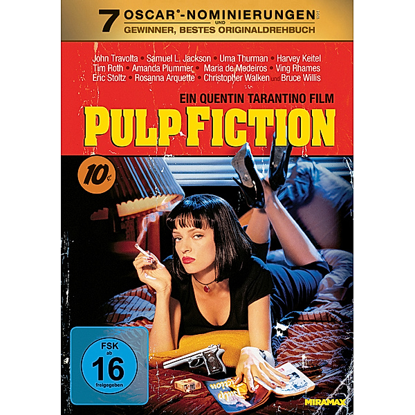 Pulp Fiction, Samuel L.Jackson,Uma Thurman John Travolta