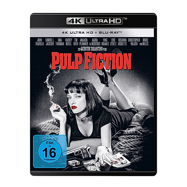 Pulp Fiction, Samuel L.Jackson Uma Thurman John Travolta