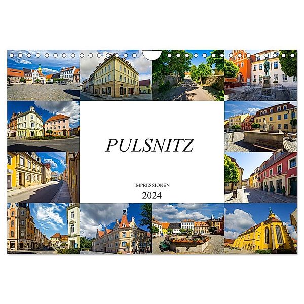 Pulsnitz Impressionen (Wandkalender 2024 DIN A4 quer), CALVENDO Monatskalender, Dirk Meutzner