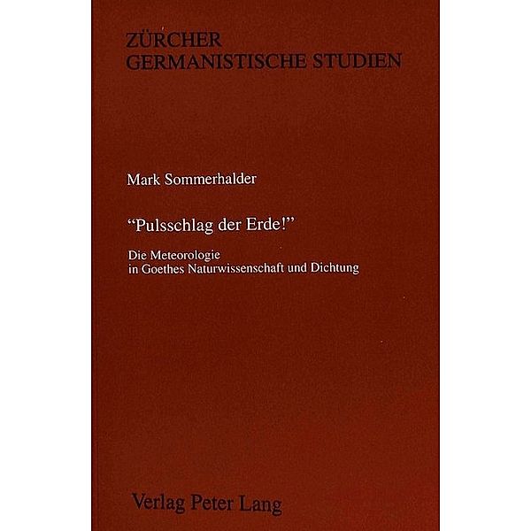 Pulsschlag der Erde!, Mark Sommerhalder