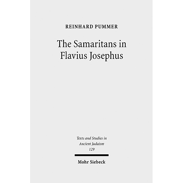 Pummer, R: Samaritans in Flavius Josephus, Reinhard Pummer