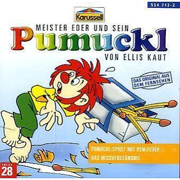Pumuckl spielt mit dem Feuer / Pumuckl und das Missverständnis,1 Audio-CD, Ellis Kaut