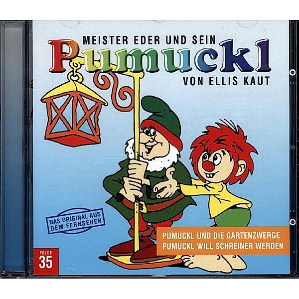 Pumuckl und die Gartenzwerge / Pumuckl will Schreiner werden,1 Audio-CD, Ellis Kaut