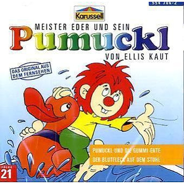 Pumuckl und die Gummi-Ente / Der Blutfleck auf dem Stuhl,1 Audio-CD, Ellis Kaut
