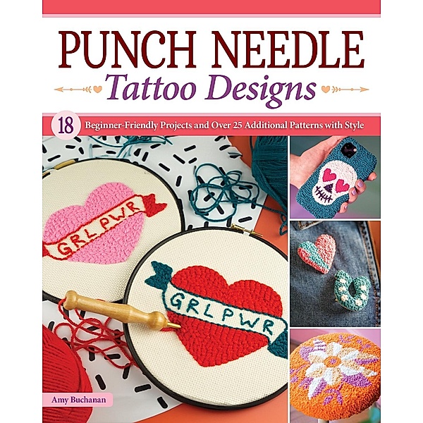 Punch Needle Tattoo Designs, Amy Buchanan