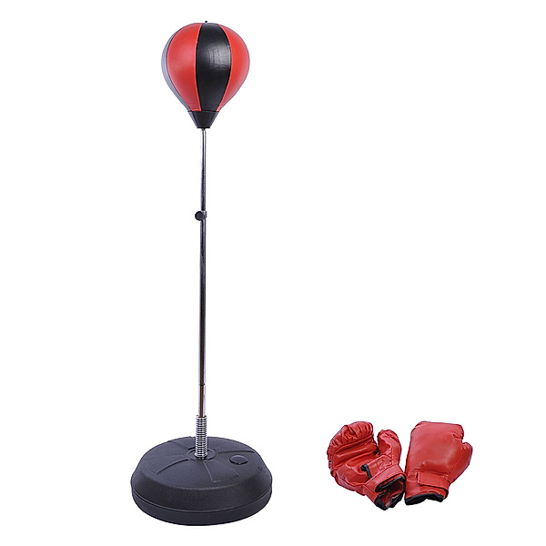 Punchingball-Set mit Boxhandschuhe