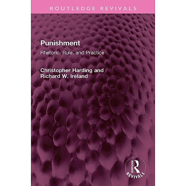 Punishment, Christopher Harding, Richard W. Ireland