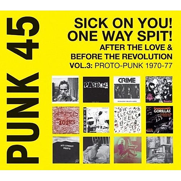 Punk 45:Sick On You!One Way Spit!, Soul Jazz Records Presents, Various