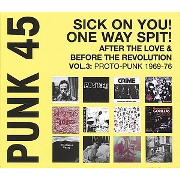 Punk 45:Sick On You!One Way Spit! (Vinyl), Soul Jazz Records Presents, Various