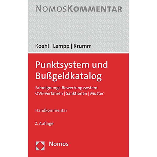Punktsystem und Bussgeldkatalog, Felix Koehl, Carsten Krumm