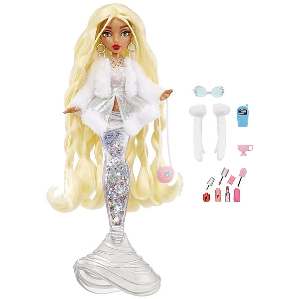 Mermaze Mermaidz Puppe MERMAIDZ GWEN (34 cm) mit Farbwechsel