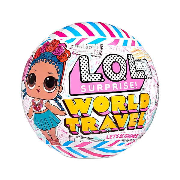 LOL Surprise Puppe WORLD TRAVEL (10 cm) in bunt