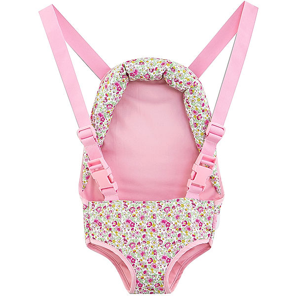 Corolle Puppen-Bauchtrage FLORAL (36-42cm) in rosa