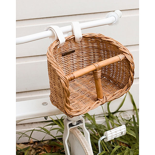 OlliElla Puppen-Fahrradsitz DINKUM - BRING-ME (35cm) in natur
