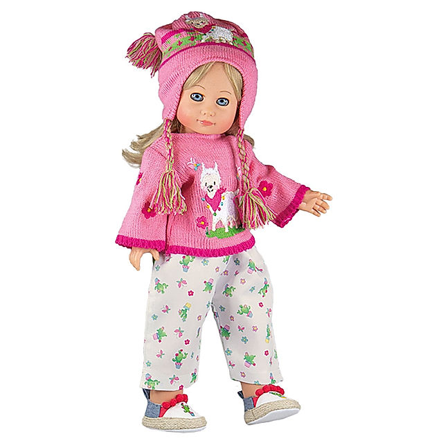 Puppen-Mütze ALPAKA OSKAR 35-45cm in rosa bestellen | Weltbild.ch