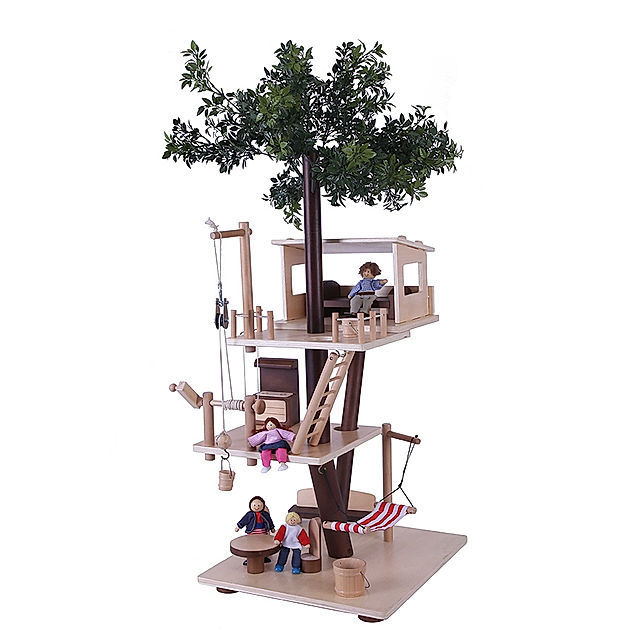 Puppenhaus BAUMHAUS aus Holz kaufen | tausendkind.at