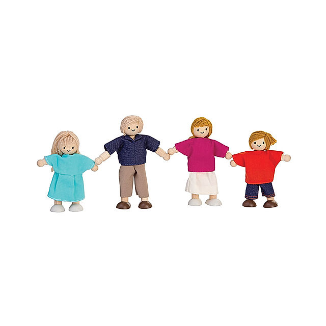 Puppenhaus-Figuren FAMILIE EUROPA 4-teilig | Weltbild.de