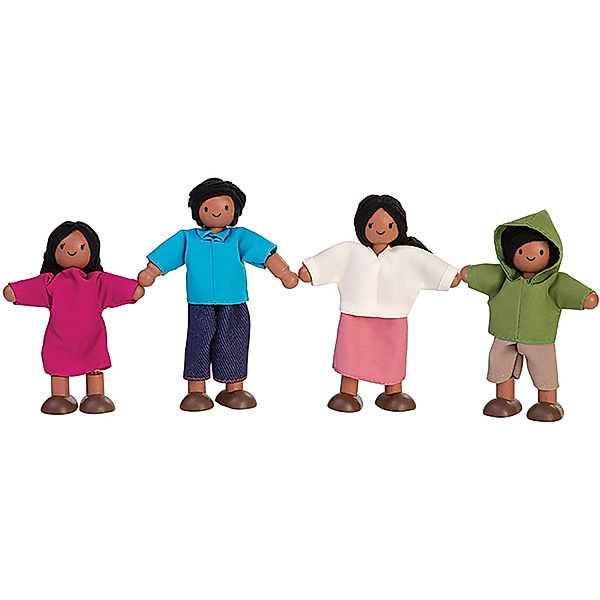Plan Toys Puppenhaus-Figuren FAMILIE LATINO 4-teilig