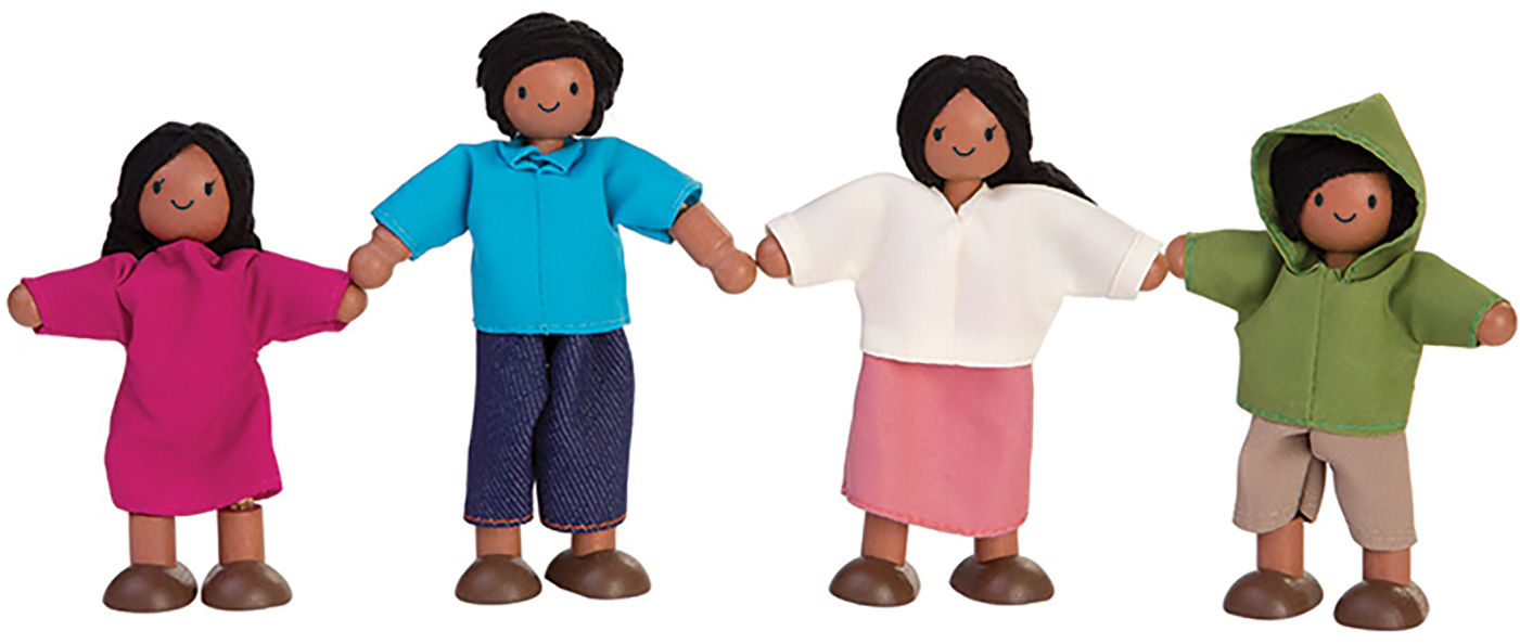 Puppenhaus-Figuren FAMILIE LATINO 4-teilig kaufen