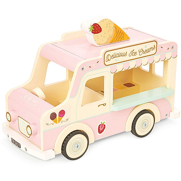 Le Toy Van Puppenhaus-Zubehör DOLLY ICE CREAM VAN in bunt