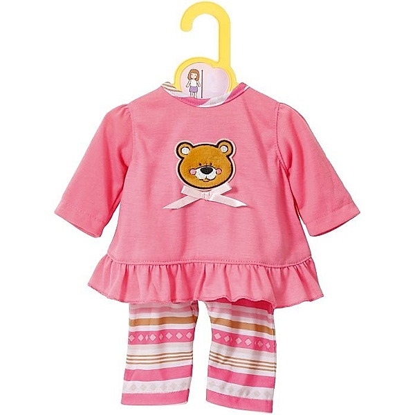 Zapf Puppenkleidung Dolly Moda Pyjama (38-46 cm) 2-teilig