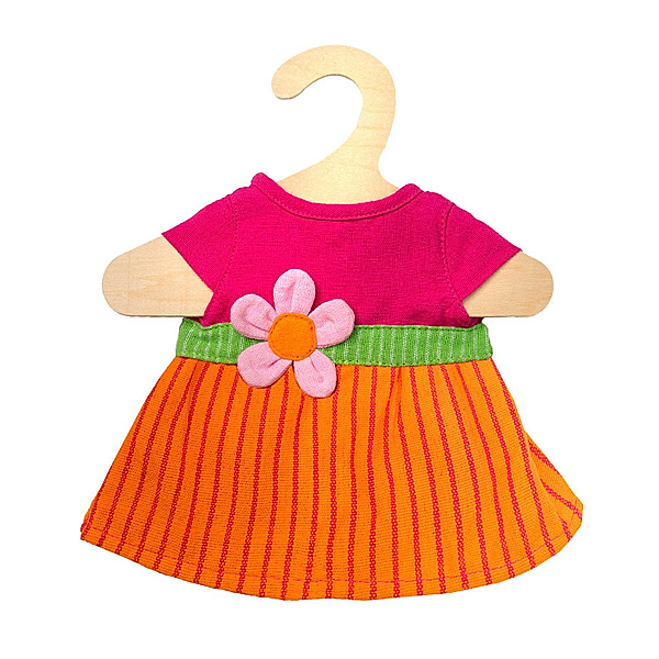 Heless Puppenkleidung KLEID MAYA (28-35cm) in orange/pink