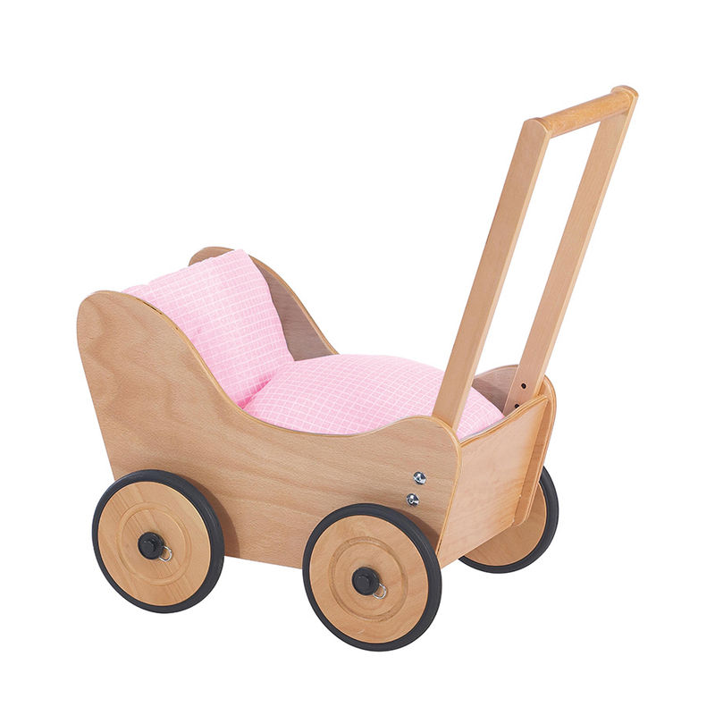 Puppenwagen Sarah (Farbe: klar lackiert)