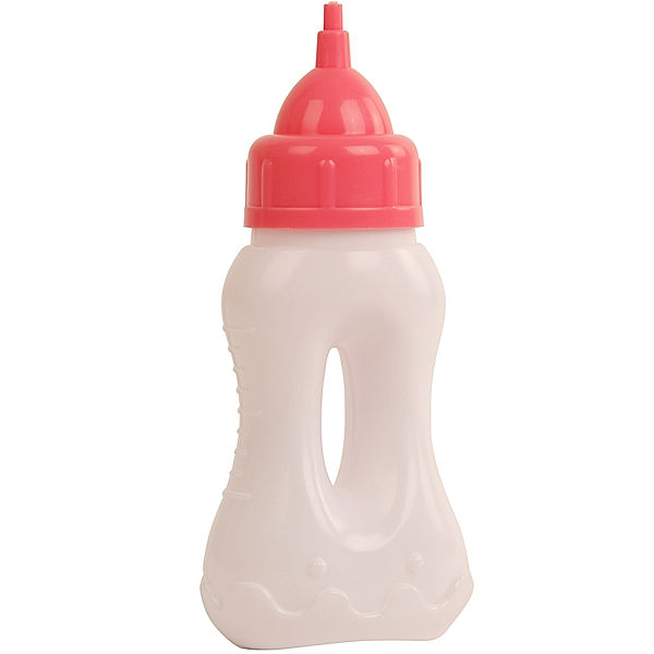 Schildkröt-Puppen Puppenzubehör MILCHFLASCHE in weiss/pink