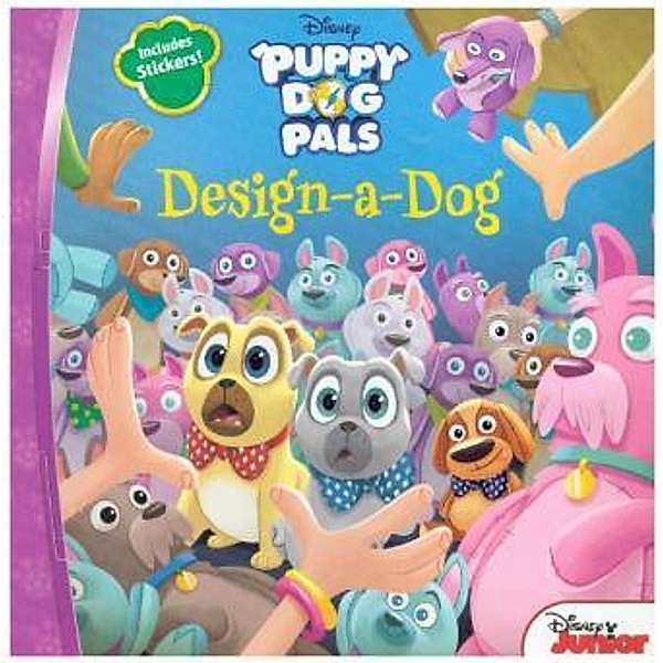 Puppy Dog Pals Design-A-Dog, Disney Book Group