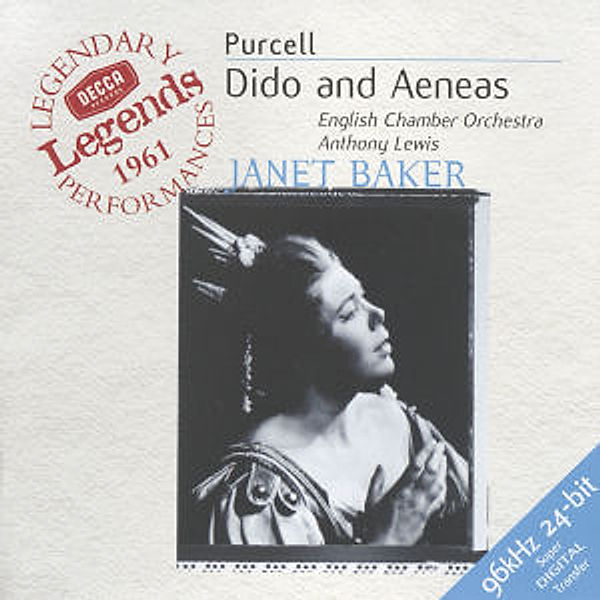 Purcell: Dido and Aeneas, Baker, Clark, Lewis, Eco