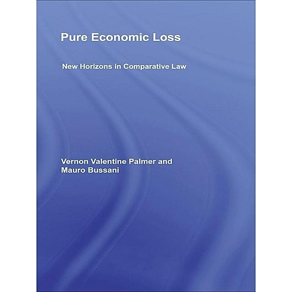Pure Economic Loss, Vernon Valentine Palmer, Mauro Bussani