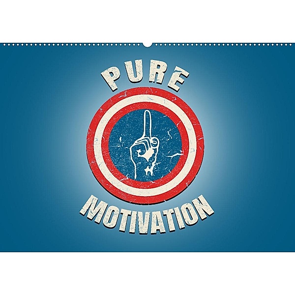 Pure Motivation (Wandkalender 2023 DIN A2 quer), pixs:sell
