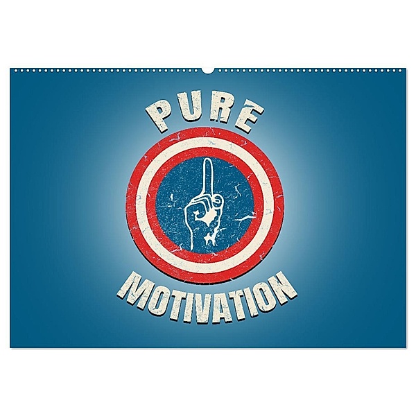 Pure Motivation (Wandkalender 2024 DIN A2 quer), CALVENDO Monatskalender, pixs:sell