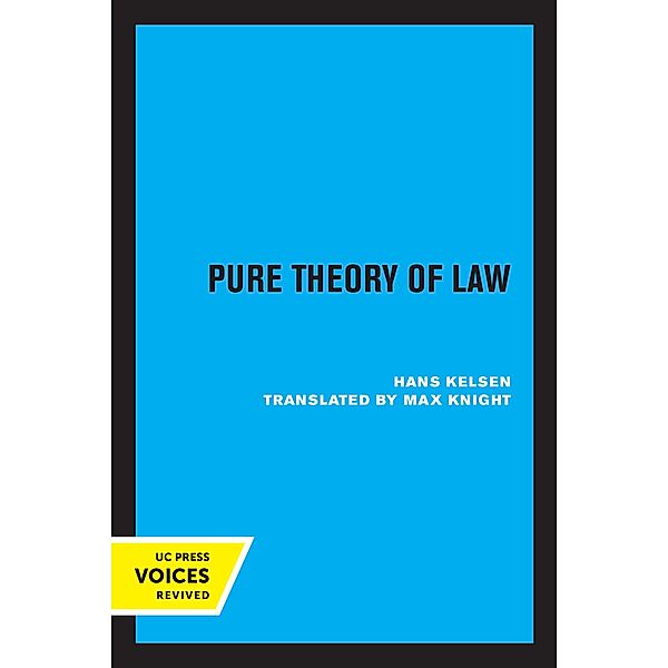 Pure Theory of Law, Hans Kelsen