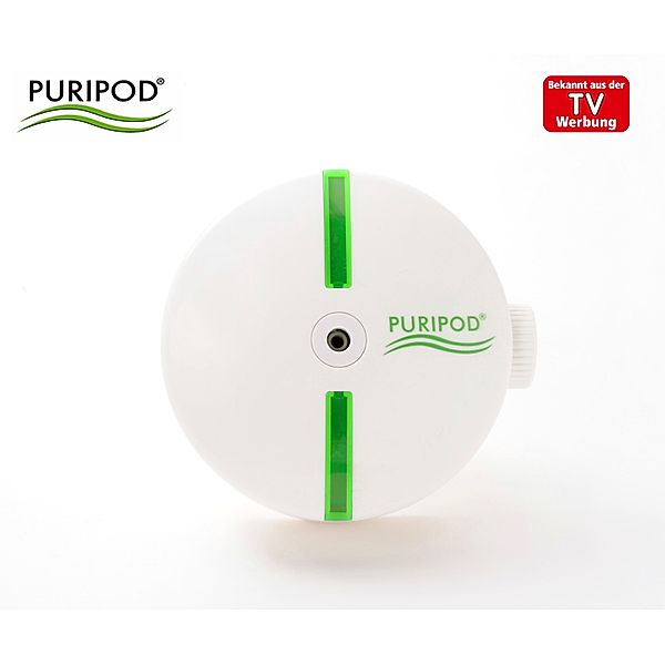 Puripod - der lautlose Ionenluftreiniger