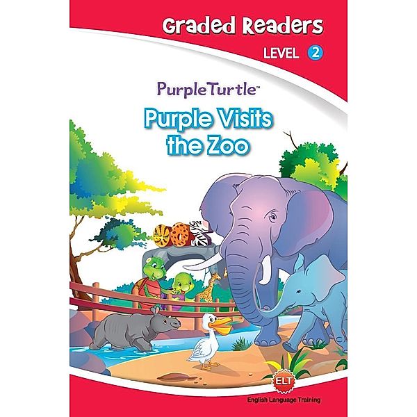 Purple Visits the Zoo (Purple Turtle, English Graded Readers, Level 2) / Aadarsh Private Limited, Vanessa Black