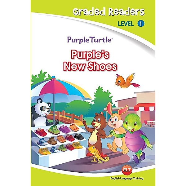 Purple's New Shoes (Purple Turtle, English Graded Readers, Level 1) / Aadarsh Private Limited, Cari Meister